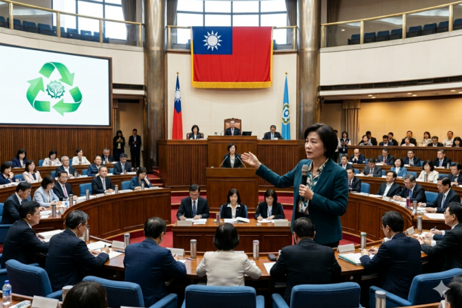 資源循環推動法修法初審過關 朝野具高度共識將送二讀 – 環境資訊中心