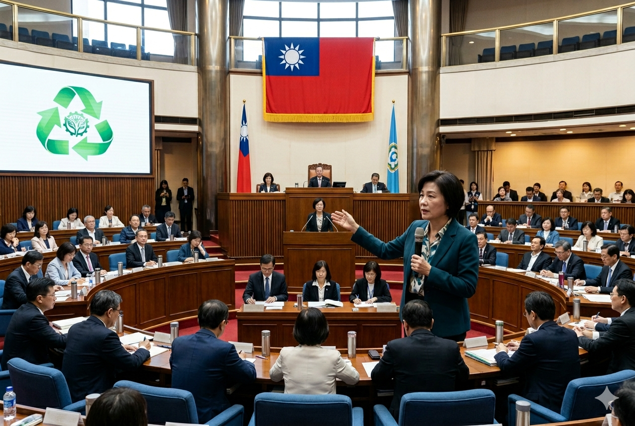 資源循環推動法修法初審過關 朝野具高度共識將送二讀 – 環境資訊中心