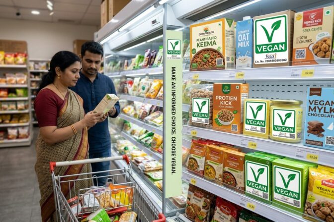 印度純素食品標章再升級 2027年起統一「綠色V字嫩芽」官方識別