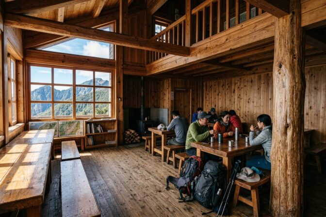 讓自然香氣走進排雲山莊 跨機關攜手打造國產材低碳示範場域