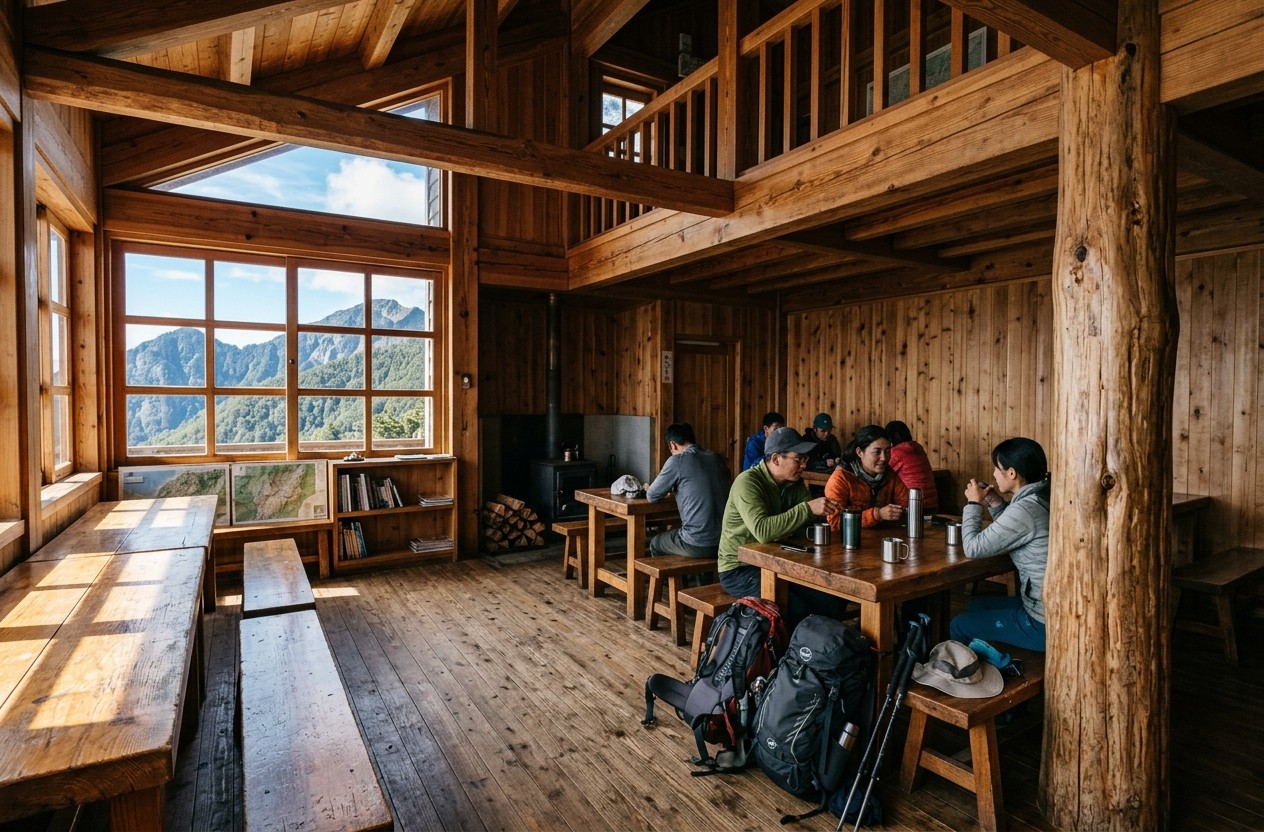 讓自然香氣走進排雲山莊 跨機關攜手打造國產材低碳示範場域